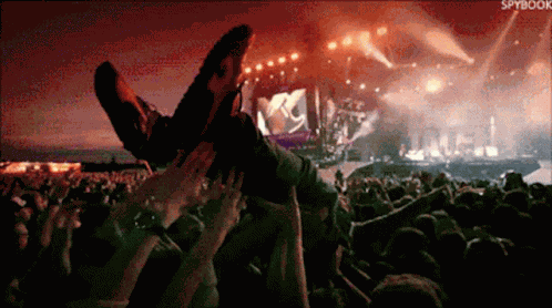 Billy Talent Crowd Surf GIF