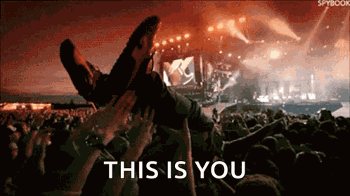 Billy Talent Crowd Surf GIF