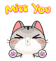 Birbhaus Miss You Sticker