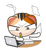 Birbhaus Work Work Work Sticker