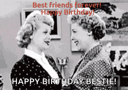Birthday Bffs GIF