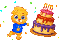 Birthday Birthday Cake Sticker