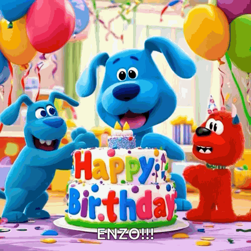 Birthday Birthday Cake GIF
