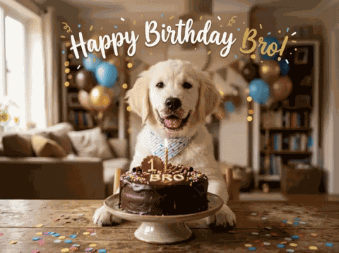 Birthday Brother Happy Birthday Bro GIF