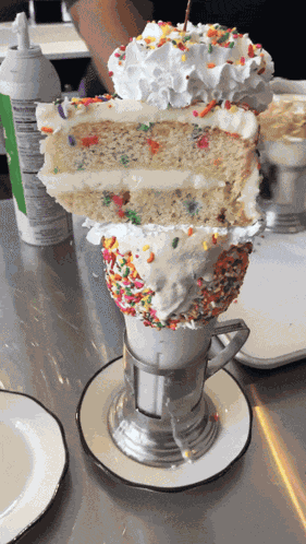 Birthday Cake Shake Milkshake GIF