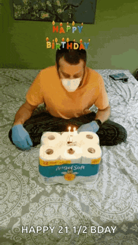 Birthday Covid GIF