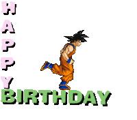 Birthday Dragon Ball Sticker