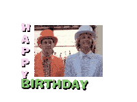 Birthday Dumb And Dumber Sticker