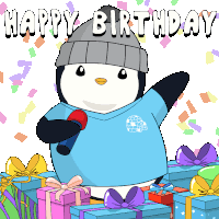 Birthday Happy Birthday Sticker