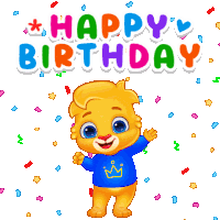 Birthday Happy Birthday Sticker