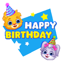 Birthday Happy Birthday Sticker