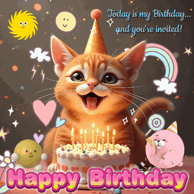 Birthday My Birthday GIF