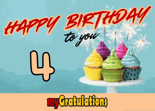 Birthday Wishes Birthday Muffins GIF
