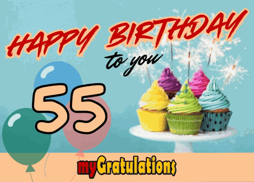 Birthday Wishes Birthday Muffins GIF