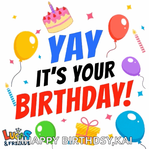 Birthday Wishes For Friend Yay GIF