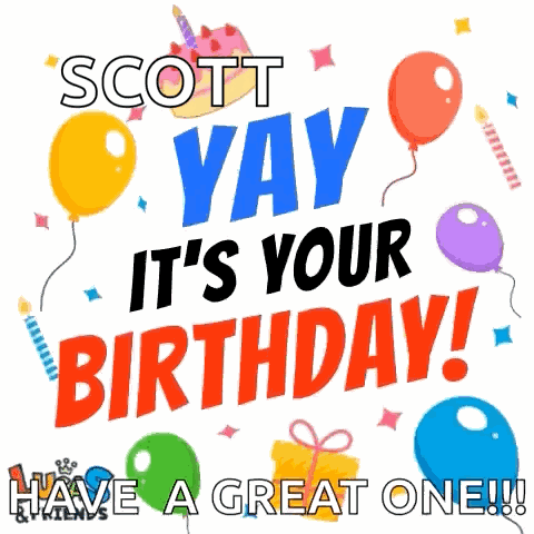 Birthday Wishes For Friend Yay GIF