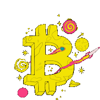 Bitcoin Blockchain Sticker