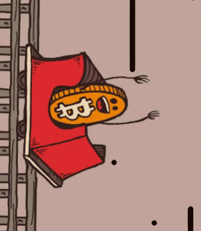 Bitcoin Freefall GIF
