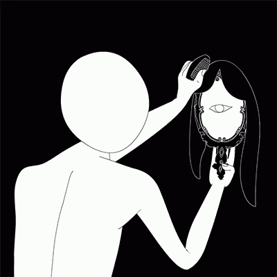 Black And White Cartoon GIF