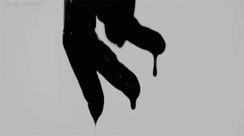 Black Blood Ink GIF