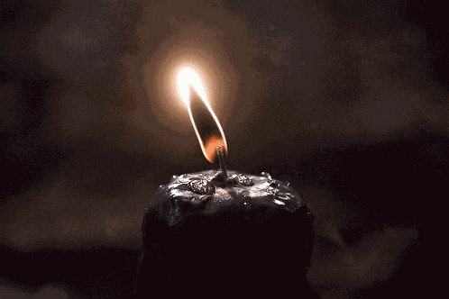 Black Candle GIF