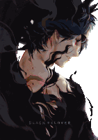 Black Clover Asta Sticker