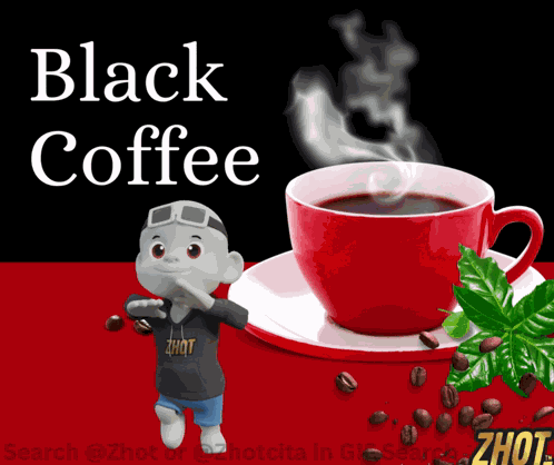 Black Coffee Café Noir GIF