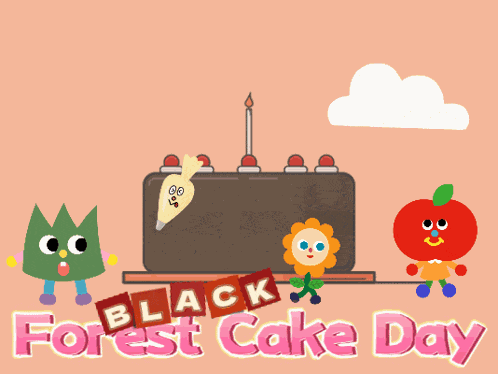 Black Forest Cake Day Black Forest Cake GIF