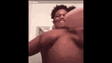 Black Funny Milk Fat Dancing Black Man GIF