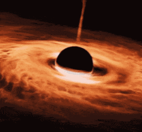 Black Hole Horror GIF