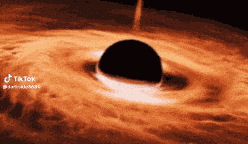 Black Hole Horror GIF