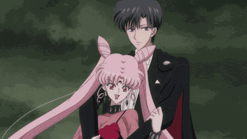 Black Lady Tuxedo Mask GIF