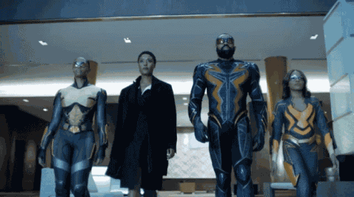 Black Lightning Pierce Family GIF