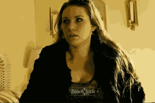 Black Luck Boobs GIF
