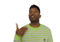 Black Prez Naw Sticker