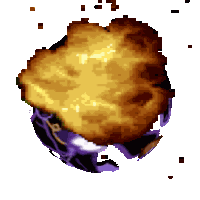 Black Sapphire Cookie Spin Sticker