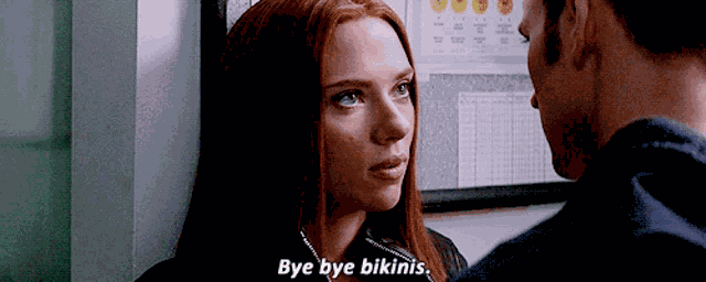 Black Widow Bye Bye GIF