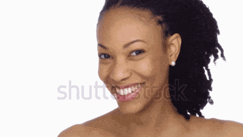 Black Woman Smiling GIF