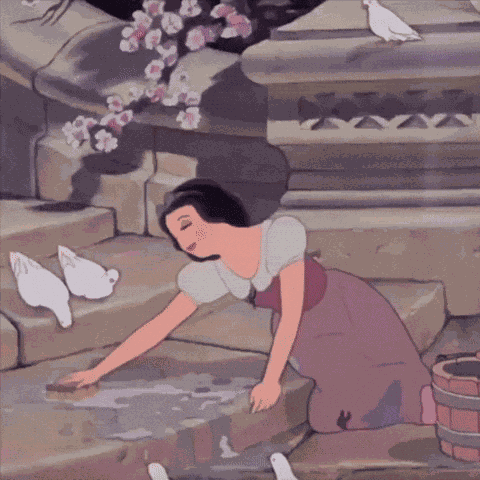 Blanche Neige Snow White GIF
