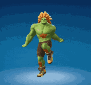 Blanka Blanka Fortnite GIF