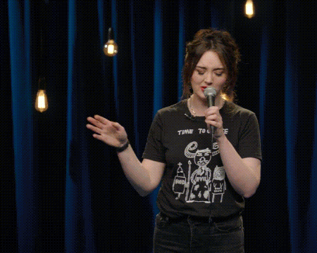 Bleh Fern Brady GIF