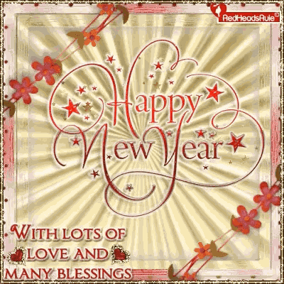 Blessed New Year Happy New Year GIF