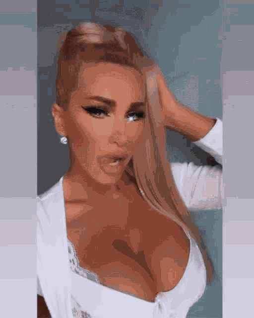 Blonde Bimbo GIF