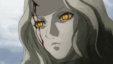 Blood In Face Cold Stare GIF