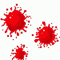 Blood Sticker GIF