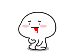 Bloody Speechless Sticker