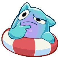 Blooplet Think Blooplet Sticker