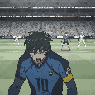 Blue Lock Rin Itoshi GIF