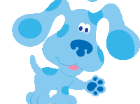 Blues Clues Dog Sticker