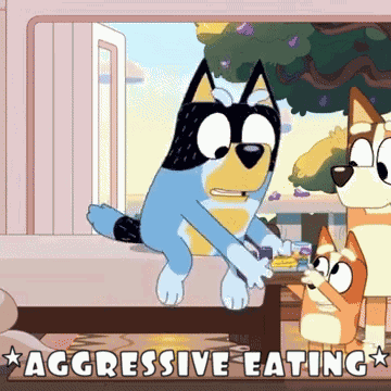 Bluey Bandit GIF